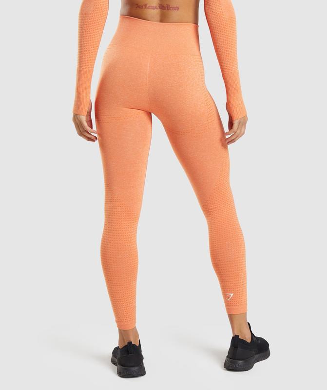 Gymshark Vital Seamless 2.0 Leggings Leggings Abrikoos Oranje | 43KSWQPVL