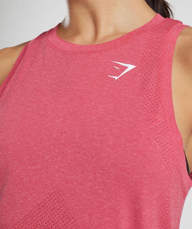 Gymshark Vital Seamless 2.0 Light Tank Tanktop Fuchsie | 74DKTGBOL