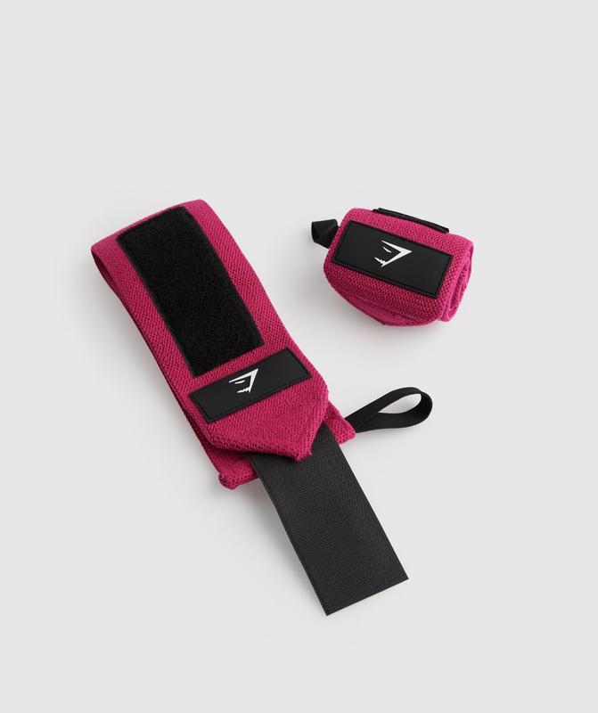 Gymshark Wrist Straps All Equipment Roze | 09DEXATWC