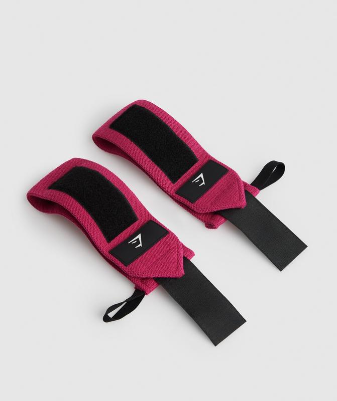 Gymshark Wrist Straps All Equipment Roze | 09DEXATWC