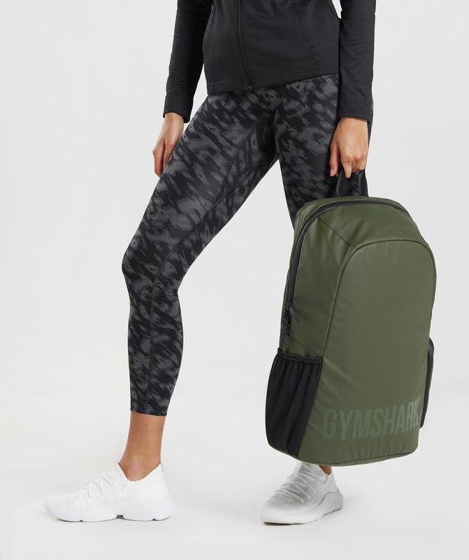 Gymshark X-Series 0.1 Backpack All Bags Core Olive/Black | 10BWVROPA