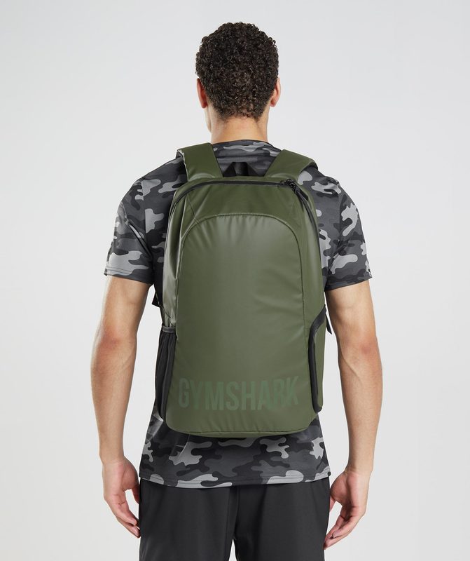 Gymshark X-Series 0.1 Backpack All Bags Core Olive/Black | 10BWVROPA