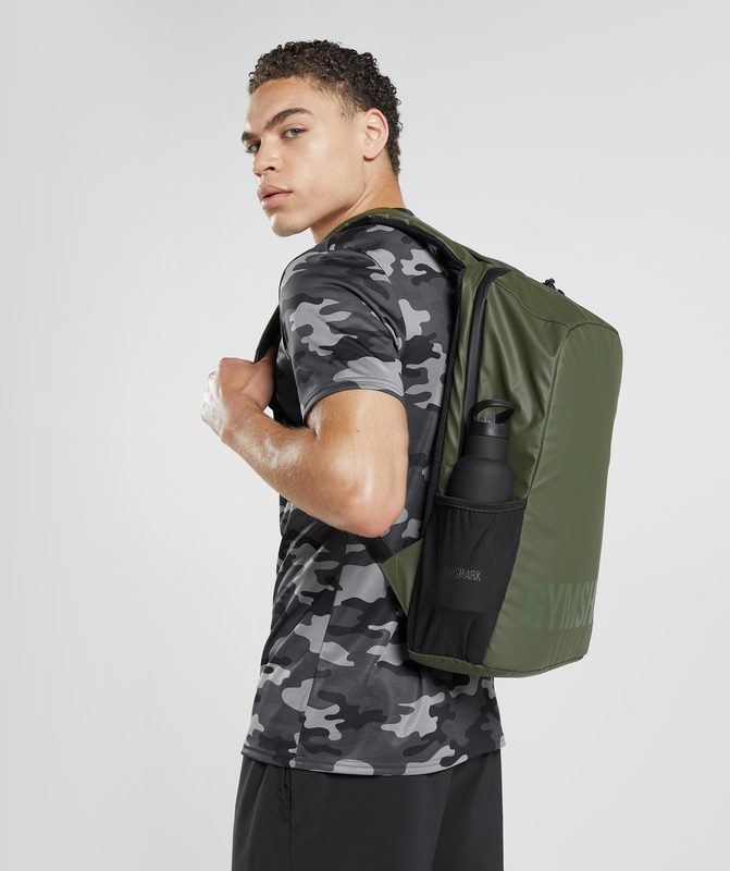 Gymshark X-Series 0.1 Backpack All Bags Core Olive/Black | 10BWVROPA